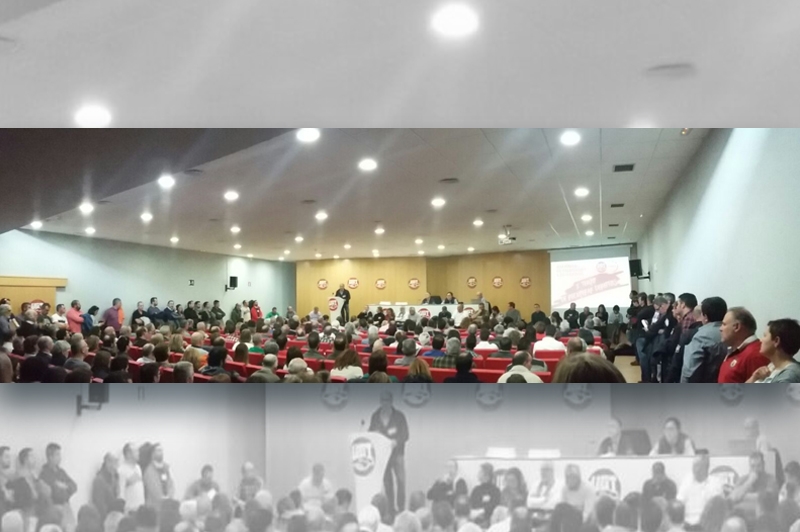 Asamblea de delegados en Santiago de Compostela
